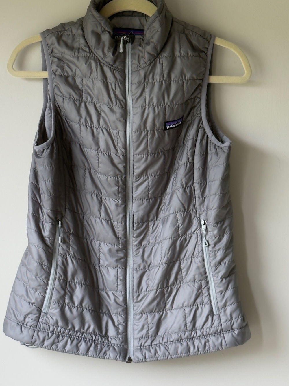 Patagonia Women's Quilted Vest - Light Gray